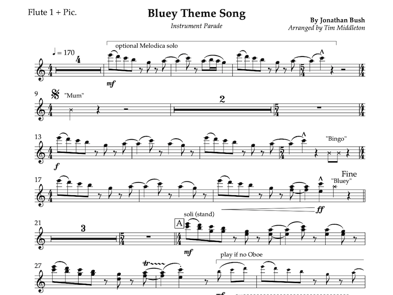Bluey Brass Band