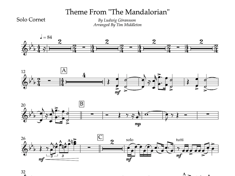 The Mandalorian (Brass Band)
